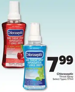 PharmaChoice Chloraseptic Throat Spray offer