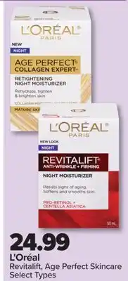 PharmaChoice L'Oréal Revitalift, Age Perfect Skincare offer