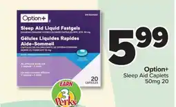PharmaChoice Option+ Sleep Aid Caplets offer