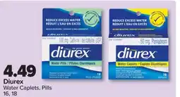 PharmaChoice Diurex Water Caplets Pills offer