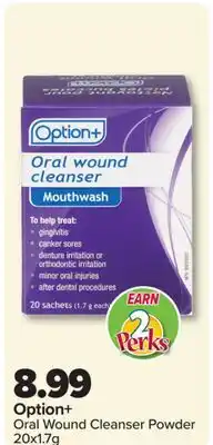 PharmaChoice Option+ Oral Wound Cleanser Powder offer