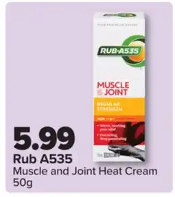 PharmaChoice Rub A535 Muscle and Joint Heat Cream offer