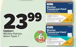 PharmaChoice Option+ Nicotine Patches offer