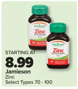 PharmaChoice Jamieson Zinc offer