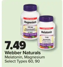 PharmaChoice Webber Naturals Melatonin, Magnesium offer
