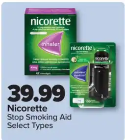 PharmaChoice Nicorette Stop Smoking Aid offer