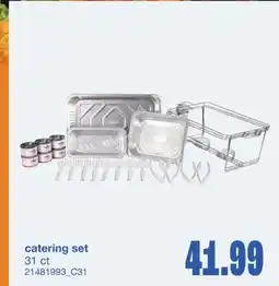Wholesale Club CATERING SET, 31 CT offer