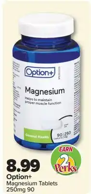 PharmaChoice Option+ Magnesium Tablets offer