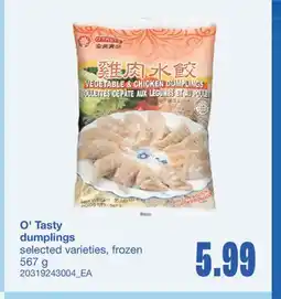 Wholesale Club DUMPLINGS, 567 g offer