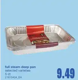 Wholesale Club FULL STEAM DEEP PAN, 5 CT offer