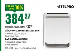BMR AÉROCONVECTEUR DE SALLE DE BAIN offer