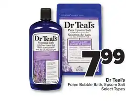 PharmaChoice Dr Teal's Foam Bubble Bath, Epsom Salt offer