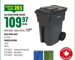 BMR BAC ROULANT offer