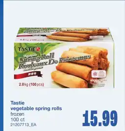 Wholesale Club VEGETABLE SPRING ROLLS 100 ct offer