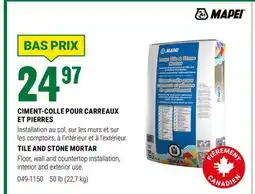 BMR CIMENT-COLLE POUR CARREAUX ET PIERRES offer