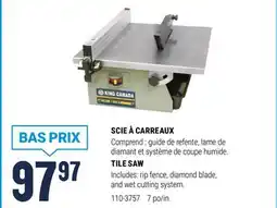 BMR SCIE À CARREAUX offer