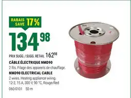BMR CÂBLE ÉLECTRIQUE NMD90 offer