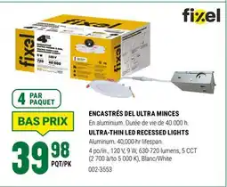 BMR ENCASTRÉS DEL ULTRA MINCES offer