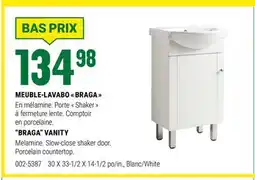 BMR MEUBLE-LAVABO  BRAGA  offer