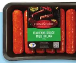 Walmart Lafleur or La Fernandière fresh dinner or breakfast sausages offer