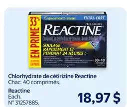 Walmart Reactine offer