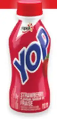 Walmart Yogourt a boire Yop offer