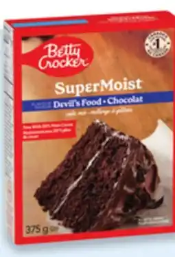 Walmart Préparation pour gâteau Betty Crocker offer