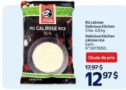 Walmart Riz calrose Delicious Kitchen offer