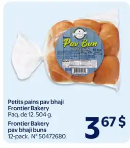 Walmart Petits pains pav bhaji Frontier Bakery offer