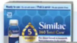 Walmart Préparation pour nourrissons 360 Total Care de Similac étape 1 offer