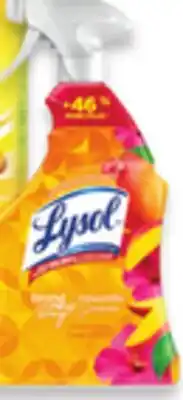 Walmart Lingettes désinfectantes ou nettoyant en vaporisateur Lysol offer