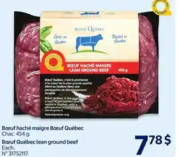 Walmart Bœuf haché maigre Bœuf Québec offer
