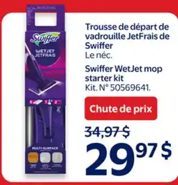 Walmart Trousse de départ de vadrouille JetFrais de Swiffer offer