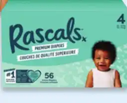 Walmart Grande boîte de couches Rascals de qualité supérieure offer