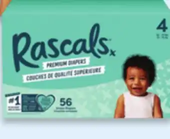 Walmart Grande boîte de couches Rascals de qualité supérieure offer