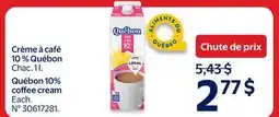 Walmart Crème à café 10% Québon offer