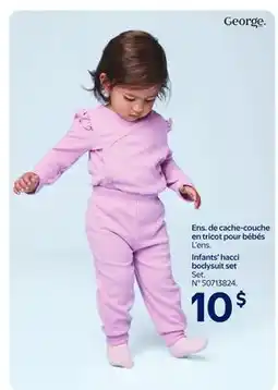 Walmart Ens. de cache-couche en tricot pour bébés offer
