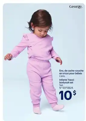Walmart Ens. de cache-couche en tricot pour bébés offer