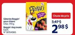 Walmart Gâteries Beggin' pour chiens offer