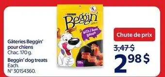 Walmart Gâteries Beggin' pour chiens offer