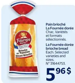 Walmart Pain brioché La Fournée dorée offer