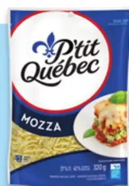 Walmart Fromage P'tit Québec en bloc 400 g ou râpé 320 g offer