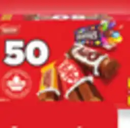 Walmart Paq. de 50 minibarres de friandises Nestlé offer