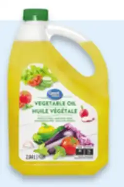 Walmart Huile végétale Great Value offer