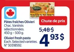 Walmart Pâtes fraîches Olivieri offer
