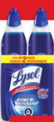Walmart Emb. double de nettoyant pour cuvette 710 ml Lysol offer