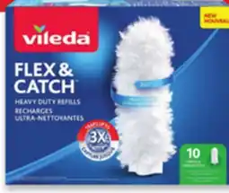 Walmart Paq.de 10 recharges de plumeaux Flex & Catch de Vileda offer