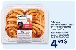 Walmart Calzones Mon marché fraîcheur en forme de rosettes offer