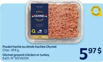 Walmart Poulet haché ou dinde hachée Olymel offer