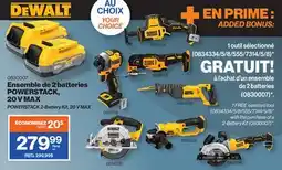 Patrick Morin POWERSTACK 2-Battery Kit, 20 V MAX offer